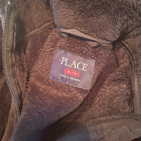 The Children’s Place Big Girls Hooded Pink Camo Puffer Jacket And Two Zip Up’s - Picture 10 of 10